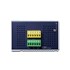 Planet IGS-10020PT: L2+/L4 industriální PoE+ switch s managementem, 8* 10/100/1000T + 2* 1G/2.5G SFP,-40 to 75 C, duální vstupy na 48 - 56V DC, Modbus TCP, ONVIF, prvky síťové bezpečnosti, IPv4/6 statické směrování