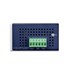 Planet IFGS-1022TF: Průmyslový L2 switch bez managementu,8* 10/100TX + 2* Gigabit Combo (RJ-45/SFP), -40 až 75 C, redundantní 9-48V DC/24V AC vstupy