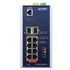 Planet IGS-6325-8UP2S: L3 industriální PoE++ switch s managementem, 8* 10/100/1000T + 2* 1G/2.5G SFP, Modbus TCP, ONVIF, prvky síťové bezpečnosti, OSPFv2, IPv4/6 statické směrování