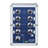 Planet ISW-800T-M12: Průmyslový L2 switch, 8portový 10/100Mbps M12 Fast Ethernet, (-40 to 75 degree C), IP67