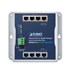 Planet WGS-804HPT: Průmyslový L2+ switch, PoE+ switch, 8-Port 1000TP (4x PoE+), Wall-mount