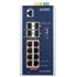 Planet IGS-5225-8P4S: L2+/L4 industriální PoE+ switch s managementem, 8* 1Gb PoE+, 4* 100/1000X SFP, -40 až 75 C, duální vstupy 48 až 56V DC, DIDO, ERPS Ring, 1588, Modbus TCP, ONVIF, prvky síťové bezpečnosti