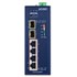 Planet IGS-624HPT: L2 industriální PoE+ switch bez managementu, 4* 10/100/1000T PoE+, 2* 100/1000X SFP, (-40 až 75 C)