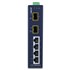 Planet ISW-621TF: L2 industriální switch bez managementu, 4*10/100TX + 2* 100Base-FX SFP Fiber (-40 - 75 C)