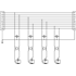 Saltek DL-10G-RJ45-60V: Přepěťová ochrana