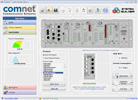Aplikace pro jednoduchý výběr převodníků a switchů Comnet!