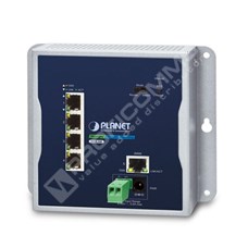 Planet WGR-500: Průmyslový IoT router/switch, 4* 1GbE, statické směrování, RIPv1/2