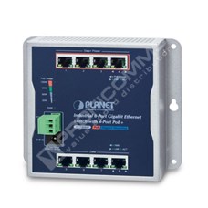 Planet WGS-804HP: Průmyslový L2 PoE+ switch, 8x 1GbE, Wall-mount