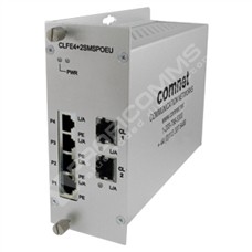 ComNet CLFE4+2SMSU: Průmyslový self managed swith 4x 10/100Tx RJ45 port a 2x Ethernet over UTP port