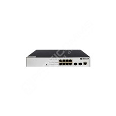 BDCOM S2510-C: L3-lite Managed Gigabit Switch, 8x GE RJ-45, 2x SFP, zdroj 220V AC, fanless