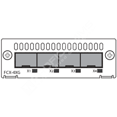 Ruckus FCX-4XG: Uplink/stacking modul 4x 10GbE SFP+