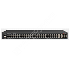 Ruckus ICX7150-48-4X10GR: Gigabit Ethernet 54 port L2/L3 switch, bez větráků