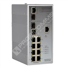 ComNet CNGE2FE8MSPOE+: Průmyslový 10 port Fast Ethernet L2 PoE+ switch management