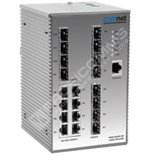ComNet CNGE20MS: Průmyslový 20 port Gigabit Ethernet L2 switch management