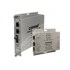 ComNet CNMC2+1SFP: Průmyslový Gigabit Ethernet 2 port media konvertor, 2x 10/100/1000M RJ45 na 1x 100/1000M SFP