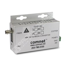 ComNet CNFE1002MAC1A-M: Průmyslový WDM Fast Ethernet mini media konvertor 10/100M RJ45 na MM ST