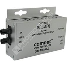 ComNet CNFE1005SAC2-M: Průmyslový Fast Ethernet mini media konvertor 10/100M RJ45 na SM ST