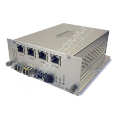 ComNet CNFE8FX4TX4US: Průmyslový 8 port Fast Ethernet L2 switch