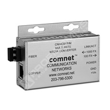 ComNet CNMCSFP/M: Průmyslový Gigabit Ethernet mini media konvertor 10/100/1000M RJ45 na 100/1000M SFP