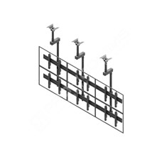 Edbak VWCA3257-L: Stropní konstrukce Videostěny