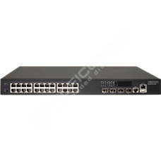 Edge-Core ECS4150-28P: Gigabit Ethernet L2 PoE switch s 10GE uplinkem 28 port, zdroj AC