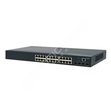 Edge-Core ECS4120-28T-DC24: Gigabit Ethernet L2 switch s 10GE uplinkem 28 port, zdroj 18 - 30V DC