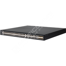 Edge-Core ECS4150-54T: Gigabit Ethernet L2 switch s 25G uplinkem 54 port, zdroj AC