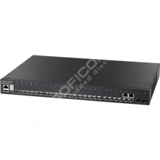 Edge-Core ECS4620-28F-DC: Optický Gigabit Ethernet L3 switch s 10GE uplinkem 28 port, zdroj DC