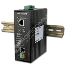 Microsens MS655010: Průmyslový Fast Ethernet VDSL Extender, 10/100M  přes kroucenou dvoulinku, až 50Mb/s