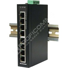 Microsens MS657208X: Průmyslový Gigabit Ethernet switch bez managementu, 8x 10/100/1000M RJ45