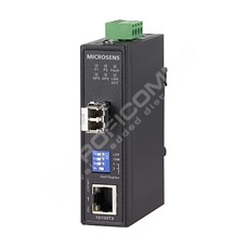 Microsens MS656059: Průmyslový konvertor 10/100M RJ45 na FE SFP