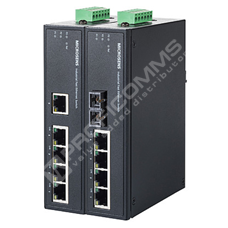 Microsens MS657102X: 5 port Průmyslový Fast Ethernet switch, 4x 10/100 Base-TX, 1x 100Base-FX Multimode 1310nm SC