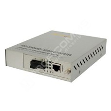 N-net NT-3011D: Gigabit Ethernet media konvertor 10/100/1000M RJ45 na GE MM 550m interní zdroj