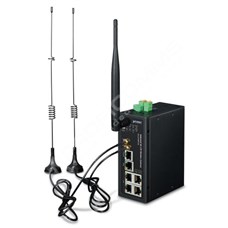 Planet ICG-2510W-LTE-EU: Průmyslový 4G LTE wireless router s 5* 10/100/1000T, 2x SIM slot, 802.11ac, 1x RS232/RS485, DI/DO