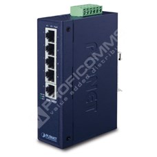 Planet ISW-501T: L2 industriální switch bez managementu, 5* 10/100TX porty (-40 až 75 C)