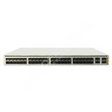 Raisecom ISCOM3048XF-4Q-F-DC/D: Optický 10GE L3 switch s 40G uplinkem, 52 port, redundantí zdroj -48V DC back to front