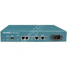 Raisecom RC1201-2FEE1T1-WP: Převodník TDM over IP, 1x E1 +2x 10/100Mbps RJ45 přes GE SFP rozhraní