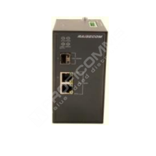 Raisecom S1503i-GF-2GE-DCW48: Průmyslový L2 switch s managementem, 1x 100Base-FX/1000Base-X SFP port, 2x 10/100/1000Base-T RJ45 portů, AC:  110/220VAC, DCW48: 24/48VDC (20~72 VDC)