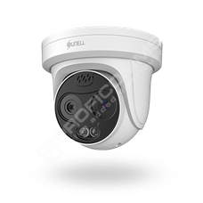 Sunell SN-TPC2553CT-F3.5: Bi-spectrum Turret kamera s IR přísvitem až na 35m, 1/2.7" CMOS snímač, termální rozlišení 256x192, DC12V/DC24V/PoE