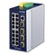 Planet IGS-20040MT: L2+  industriální switch s managementem, 16* 10/100/1000TP + 4* 100/1000X SFP, (-40 do 75 C,  duální vstupy na 9~48VDC)