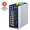 Planet IGS-6325-8UP2S2X: L3 industriální PoE++ switch s managementem, 8* 10/100/1000T + 2* 1G/2.5G SFP + 2*10G SFP+, Modbus TCP, ONVIF, prvky síťové bezpečnosti, OSPFv2, IPv4/6 statické směrování