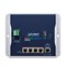 Planet WGR-500-4P: Průmyslový IoT router/switch, 4* 1GbE 802.3at PoE+, statické směrování, RIPv1/2