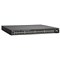 Ruckus ICX7650-48P-E2: Stohovatelný Gigabit Ethernet 48 port L2/L3 PoE+ switch, bundle(4x QSFP, 2x 1000W AC zdroj, 2x ventilátor),  proudění vzduchu z přední strany switche do zadní