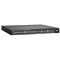 Ruckus ICX7650-48ZP-E: Stohovatelný Gigabit Ethernet 48 port L2/L3 PoH/PoE+ switch, bundle(24x 1/2,5/5/10GbE PoH, 24x 1GbE PoE+, 4x40G QSFP, 1000W AC zdroj, ventilátor),  proudění vzduchu z přední strany switche do zadní