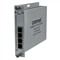 ComNet CNFE4SMSPOE: Průmyslový 4 port Fast Ethernet L2 PoE+ switch self management