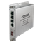 ComNet CLFE4EOU: Průmyslový 4 kanálový Fast Ethernet PoE media konvertor 10/100M RJ45 na RJ45
