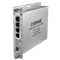 ComNet CLFE4EOC: Průmyslový 4 kanálový Fast Ethernet PoE media konvertor 10/100M RJ45 na koax