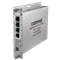 ComNet CLLFE4POEU: Průmyslový 4 kanálový Fast Ethernet PoE media konvertor 10/100M RJ45 na RJ45