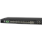 Edge-Core ECS4120-28Fv2-I-S: Stohovatelný Gigabit Ethernet L2 switch s 10GE uplinkem 28 port, zdroj AC+DC, zvýšená teplotní odolnost -10 - 65°C