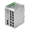 Microsens MS652119PM: Průmyslový Gigabit Ethernet switch, 8x 10/100/1000M PoE+ (PSE), 1x 10/100/1000M PoE+ (PD), 4x GE Combo RJ45/SFP, hlavní jednotka, možnost rozšíření